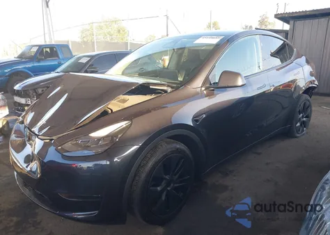 2024 Tesla Model Y Long Range Dual Motor All-Wheel Drive/Rwd из США, поврежденный, VIN 7SAYGDED1RF209346